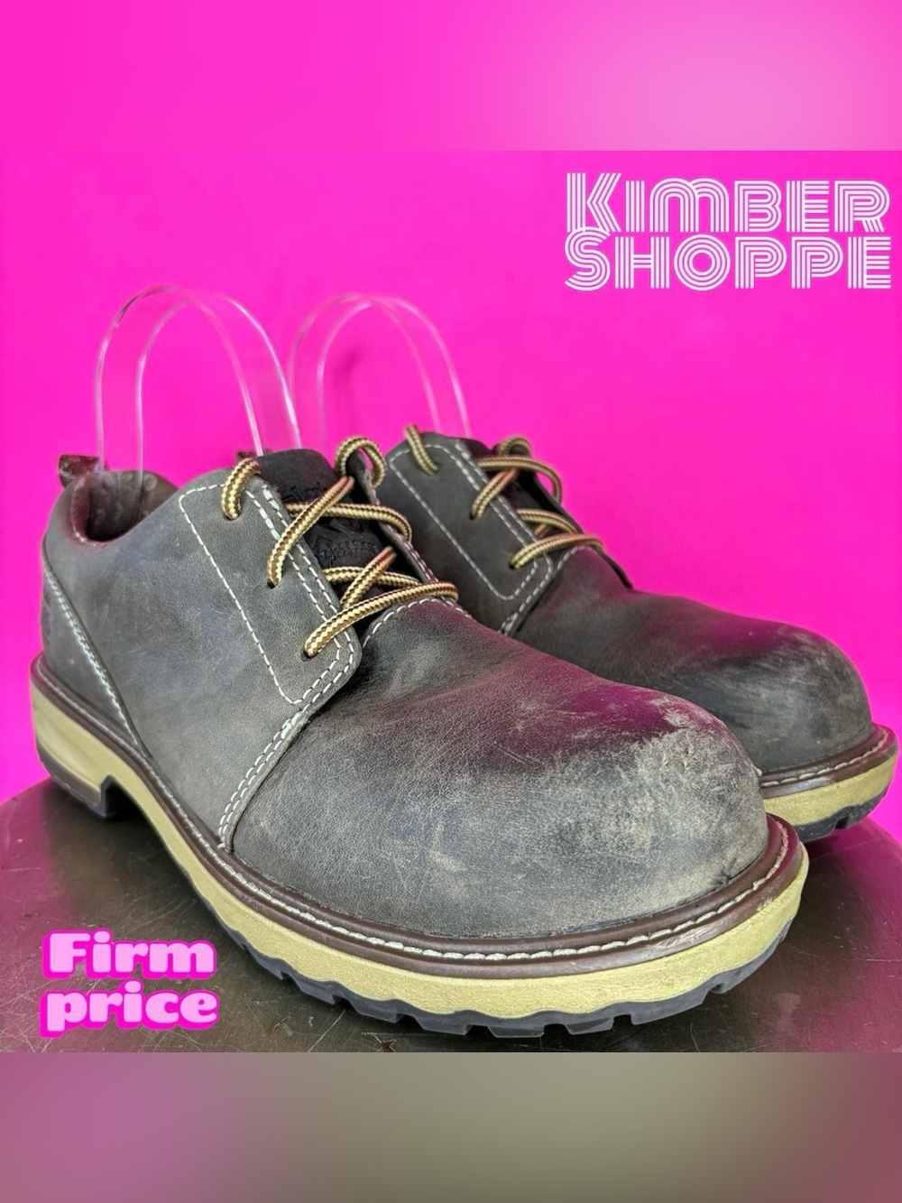 Timberland PRO Hightower Leather Oxford Safety Toe Work Shoe US 8 UK 5.5 EU 38.5
